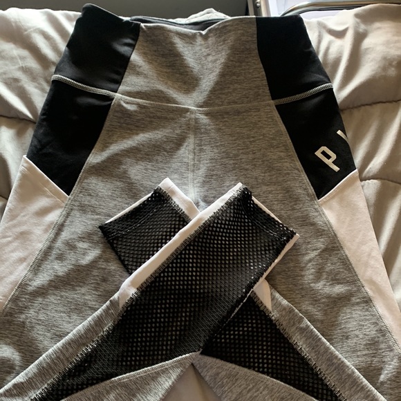 PINK Mesh Leggings - Picture 5 of 6